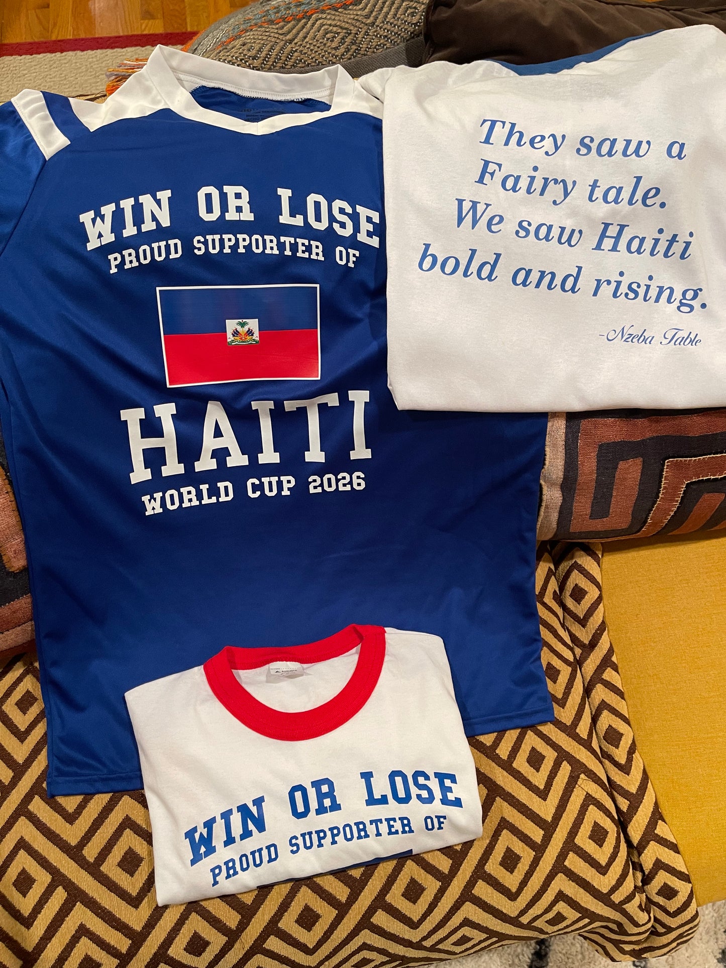 Haiti World Cup 2026 Soccer Jersey