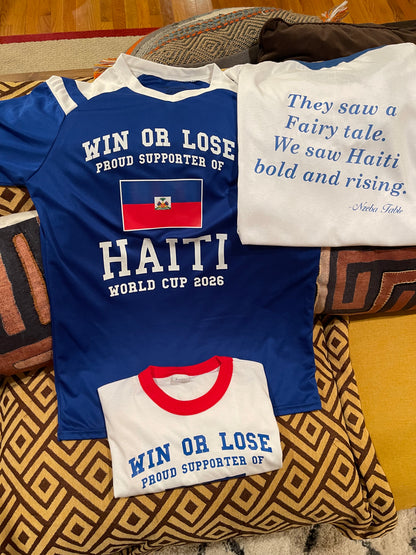 Haiti World Cup 2026 Soccer Jersey