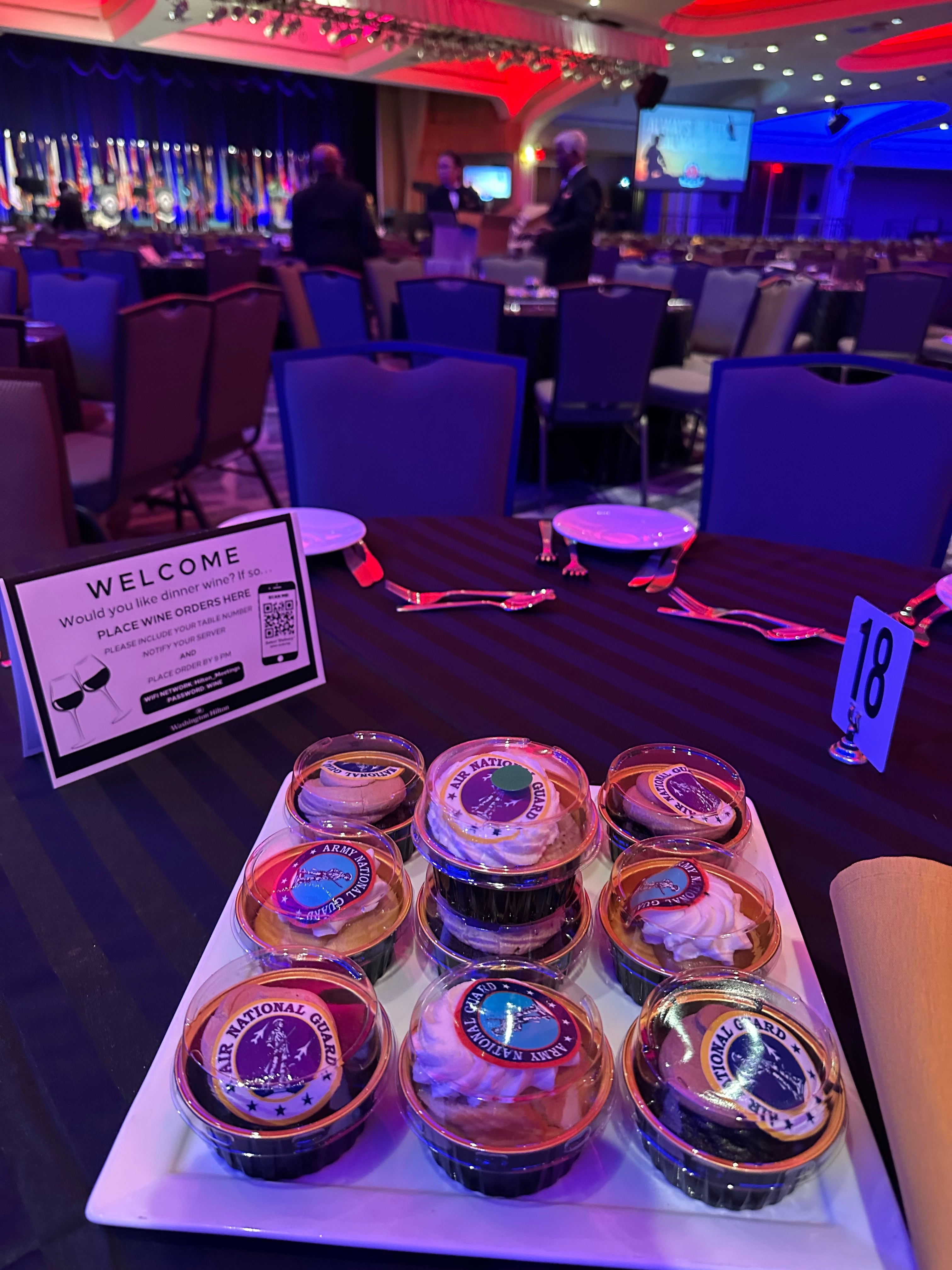 cupcakes on table
